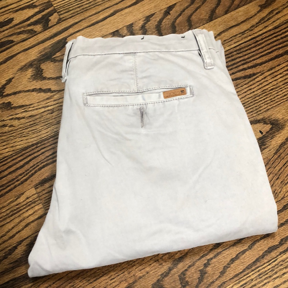 MENS JOES JEANS SILVER GREY TROUSER BRIXTON (31)